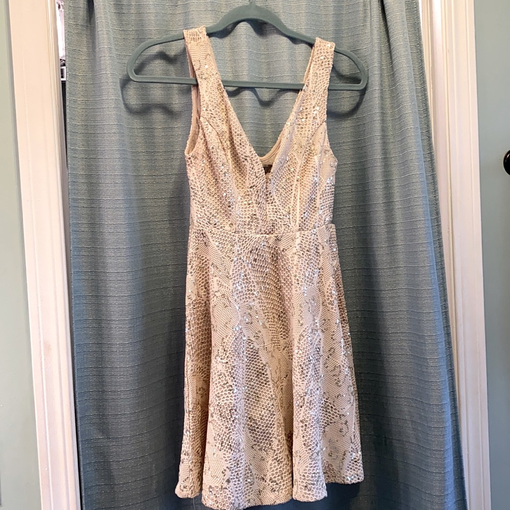 Bailey blue mini dress. Like new. No tags!